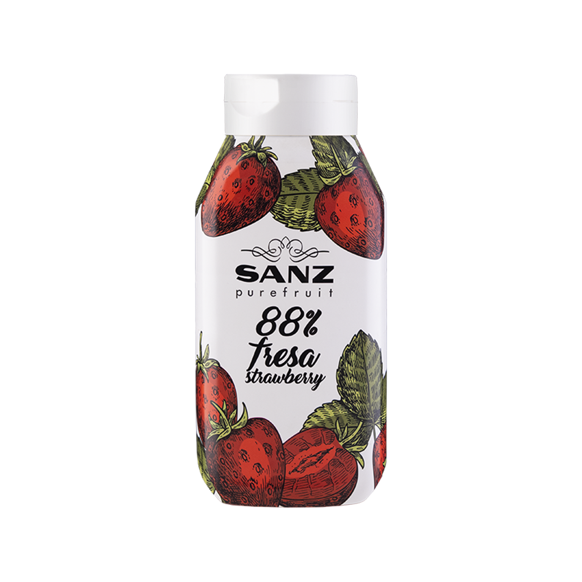 Sanz Erdbeere 100% Fresa (0,67 Liter)